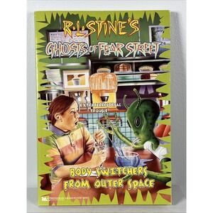 RL‎ Stines Ghosts Of Fear Street 14 Body Switchers From Outer Space First Print
